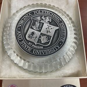 Virginia Tech paperweight